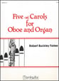FIVE CAROLS FOR OBOE AND ORGAN cover